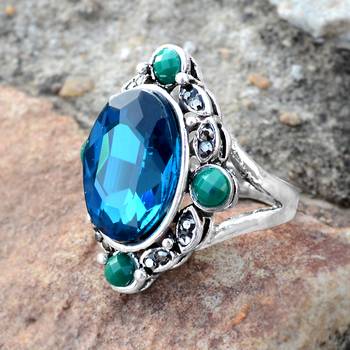 Multicolor Quartz   Rings 1