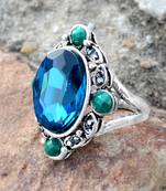 Multicolor Quartz   Rings