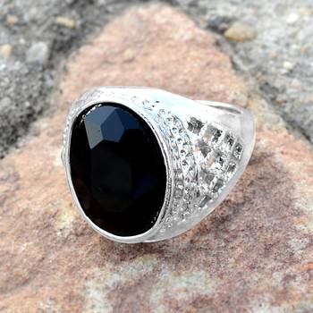 Black quartz  rings 3