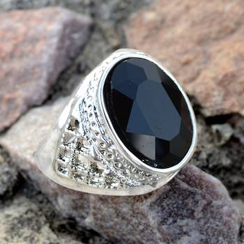 Black quartz  rings 4