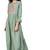 Sea-green embroidered rayon embroidered-kurtis