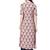Baby-pink printed rayon party-wear-kurtis