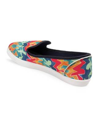 Women Multi Canvas Slip-On Sneakers 7