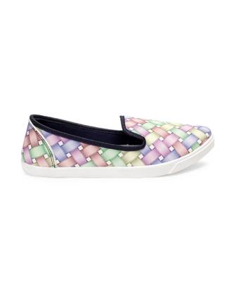 Women Multi Canvas Slip-On Sneakers 2