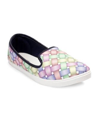 Women Multi Canvas Slip-On Sneakers 5