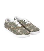 Women Olive Canvas Sneakers