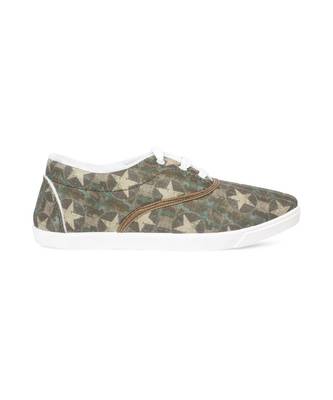 Women Olive Canvas Sneakers 2