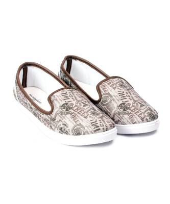 Women Multi Canvas Slip-On Sneakers 4