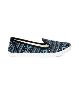 Women Multi Canvas Slip-On Sneakers 2