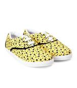 Women Yellow Canvas Sneakers