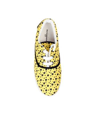 Women Yellow Canvas Sneakers 8