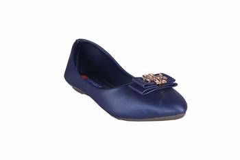Women Blue slip on  Bellies 1