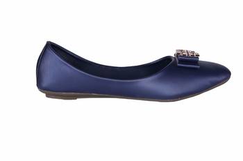 Women Blue slip on  Bellies 2