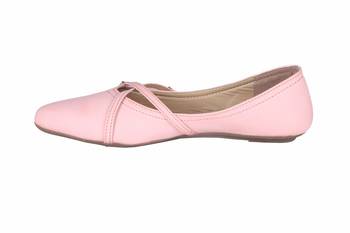 Women Pink slip on  Bellies 3