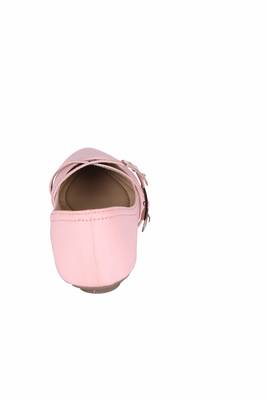 Women Pink slip on  Bellies 4