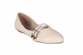 Women  beige slip on Bellies 1