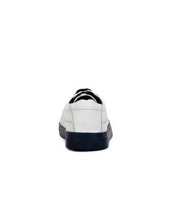Women White Synthetic Leather Sneakers 6