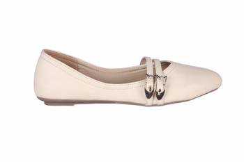 Women  beige slip on Bellies 2