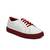 Women White Synthetic Leather Sneakers