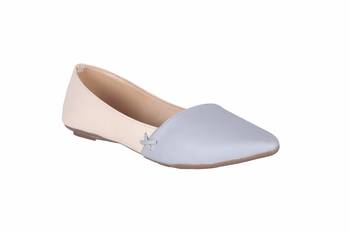 Women  Grey  slip on Bellies 1