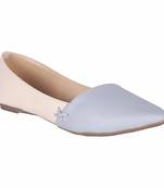 Women  Grey  slip on Bellies
