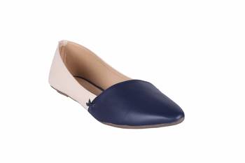 Women Blue  slip on Bellies 1