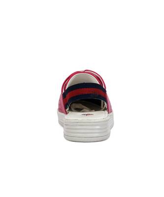 Women Pink Synthetic Leather Sneakers 6