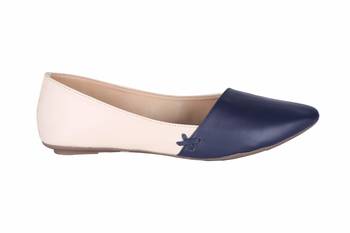 Women Blue  slip on Bellies 2