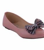 Women Pink slip on  Bellies