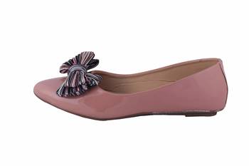 Women Pink slip on  Bellies 3