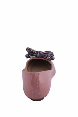 Women Pink slip on  Bellies 4