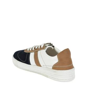 Women Black Synthetic Leather Sneakers 7
