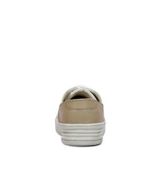 Women White Synthetic Leather Sneakers 6