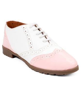 Women White Synthetic Patent Sneakers 5