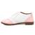 Women White Synthetic Patent Sneakers