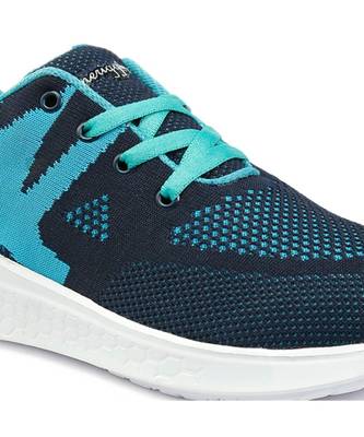 Women Flyknit Blue Sports Shoes Sneakers 2