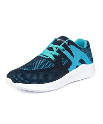 Women Flyknit Blue Sports Shoes Sneakers 4
