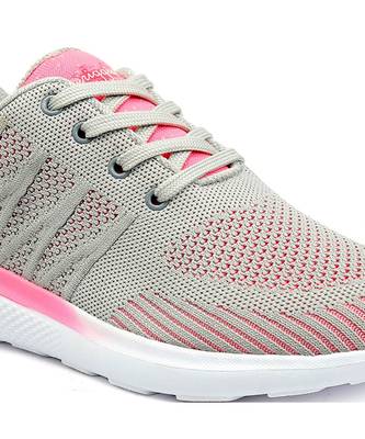 Women Flyknit Grey Sports Shoes Sneakers 2