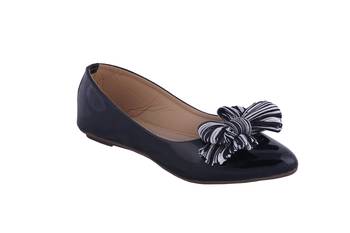 Women Black slip on  Bellies 1