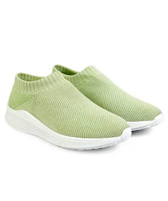 Women Flyknit green Sports Shoes Sneakers 1