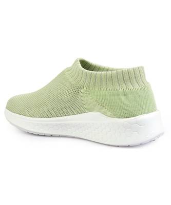Women Flyknit green Sports Shoes Sneakers 3