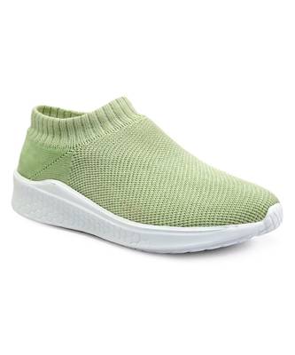 Women Flyknit green Sports Shoes Sneakers 5