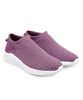 Women Flyknit purple Sports Shoes Sneakers 1
