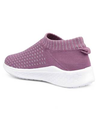 Women Flyknit purple Sports Shoes Sneakers 4