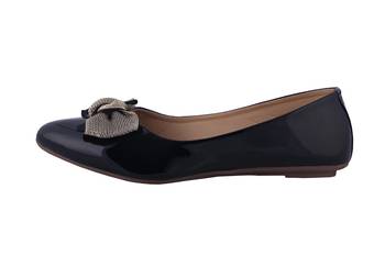 Women Black slip on  Bellies 3