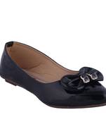 Women Black  slip on Bellies