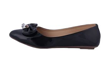 Women Black  slip on Bellies 3