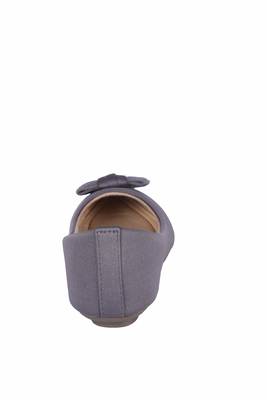 Women Synthetic Grey  slip  on Bellies 4