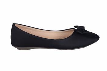 Women Synthetic Black Bellies slip on 2