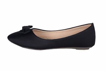Women Synthetic Black Bellies slip on 3